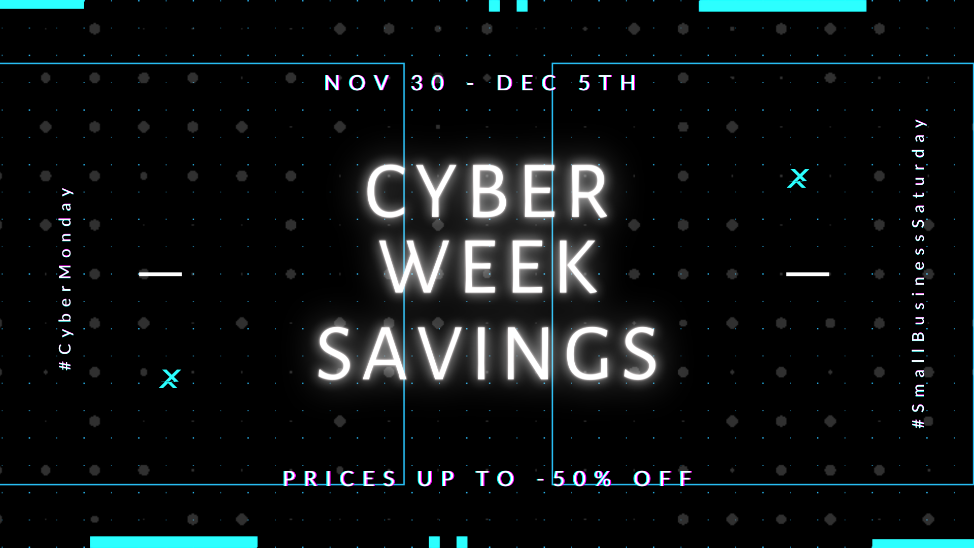 #CyberMonday Savings